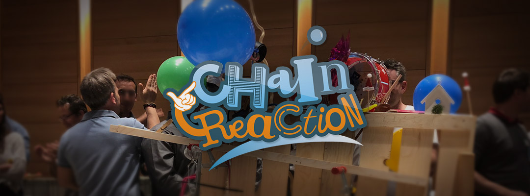 Chain Reaction Team Building Coopératif - Réaction en Chaîne bandeau