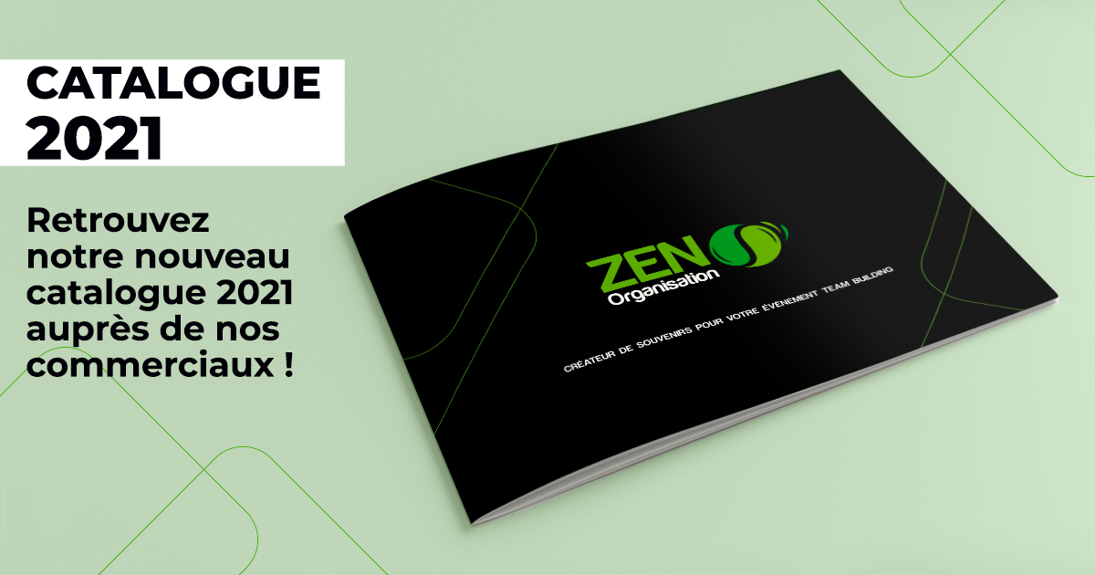 Nouveauté Catalogue 2021 Zen organisation