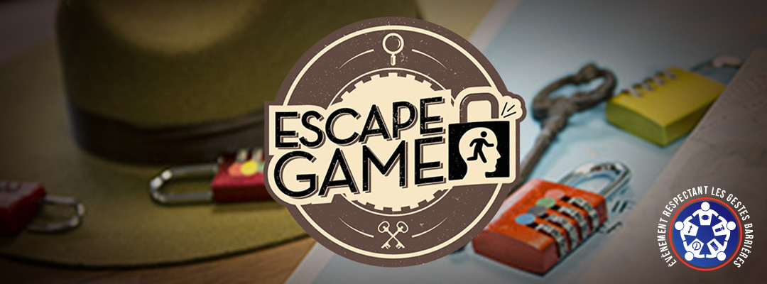 Team Building Escape Game L'Aventurier Label gestes barrières bandeau