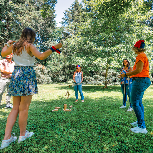 séminaire d'entreprise dans le vignoble nantais en loire atlantique avec vue sur les châteaux