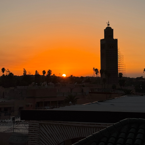 seminaire marrakech coucher soleil maroc